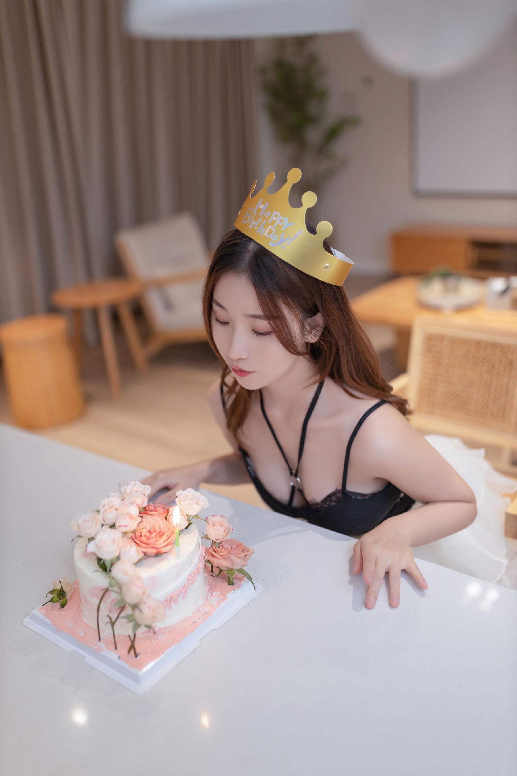 Paid Show Model Apricot Tempting Private Shoot Welfare Happy Birthday 116P 7