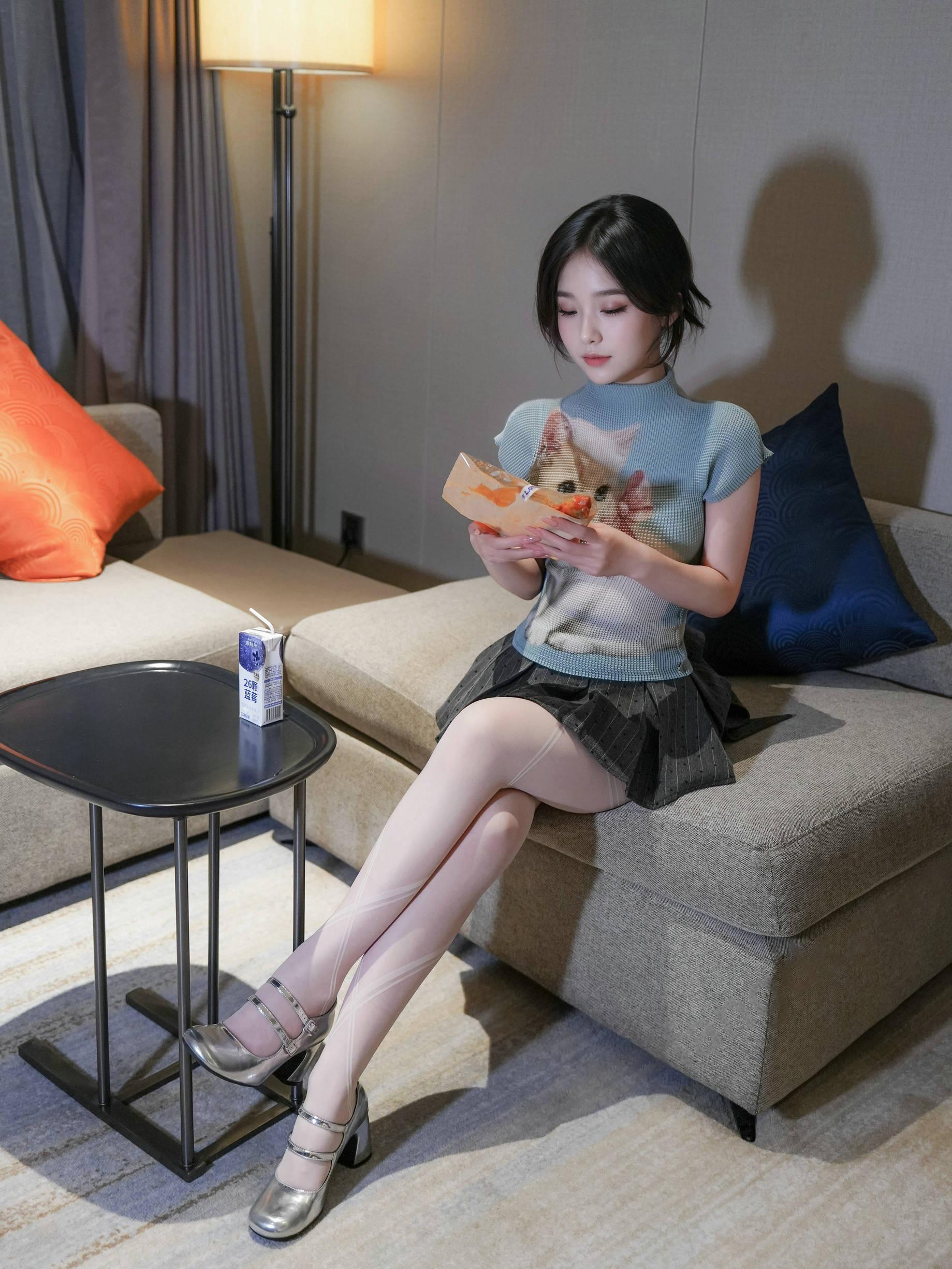 [Paid Model] Ah Zhizhi Zhiu Alluring Private Photoshoot Benefit 79P 5
