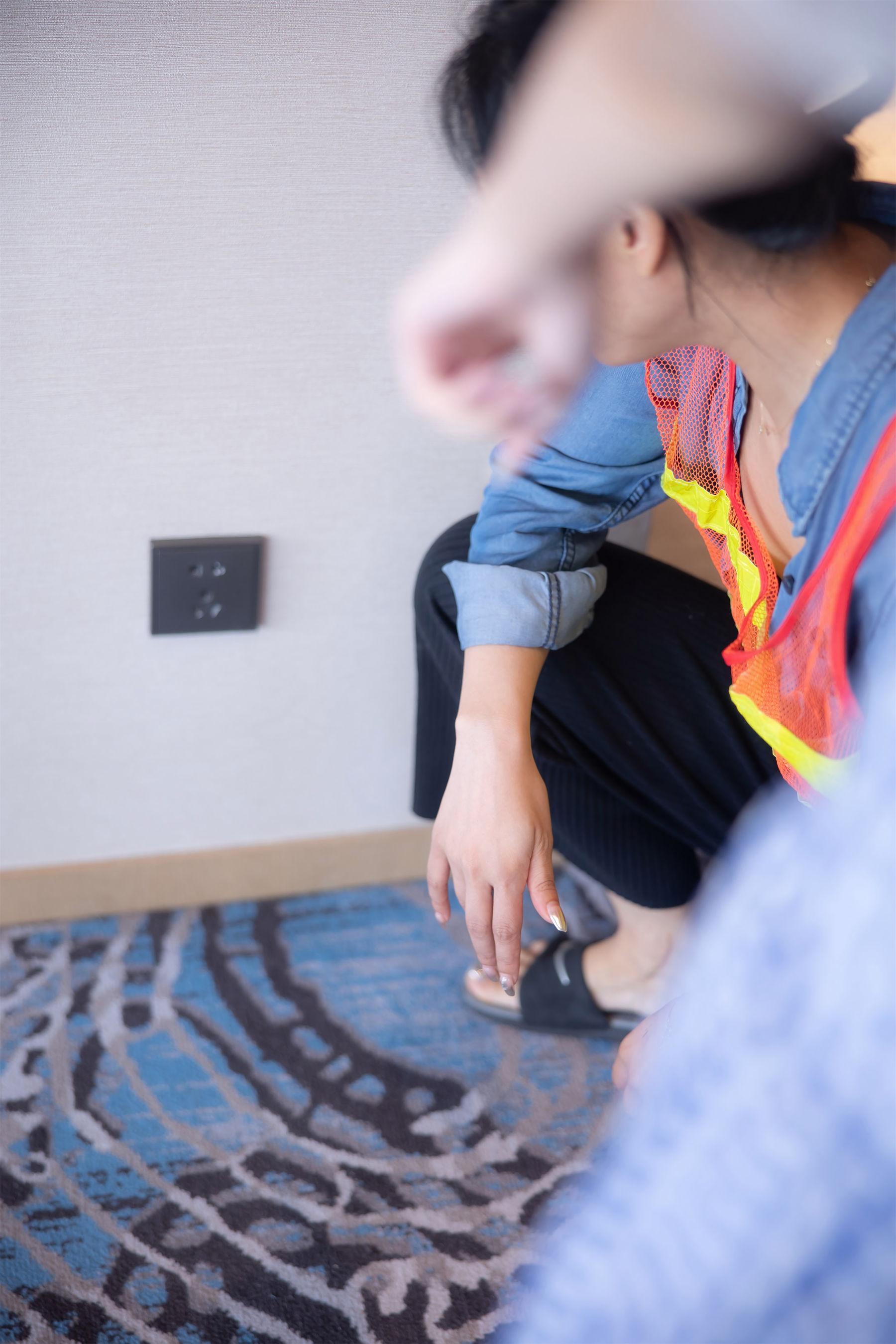 [Paid] Xie Xiao'en: Tempting Private Photoshoot | Power Outage Edition (59P)
