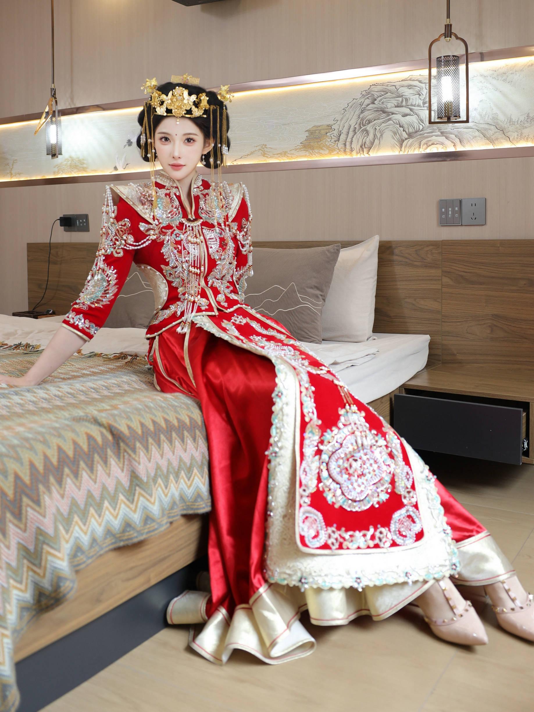 Featured Selection] Li Shuang'er Seductive Private Photoshoot Benefits Bride Xiuhe 109P 6