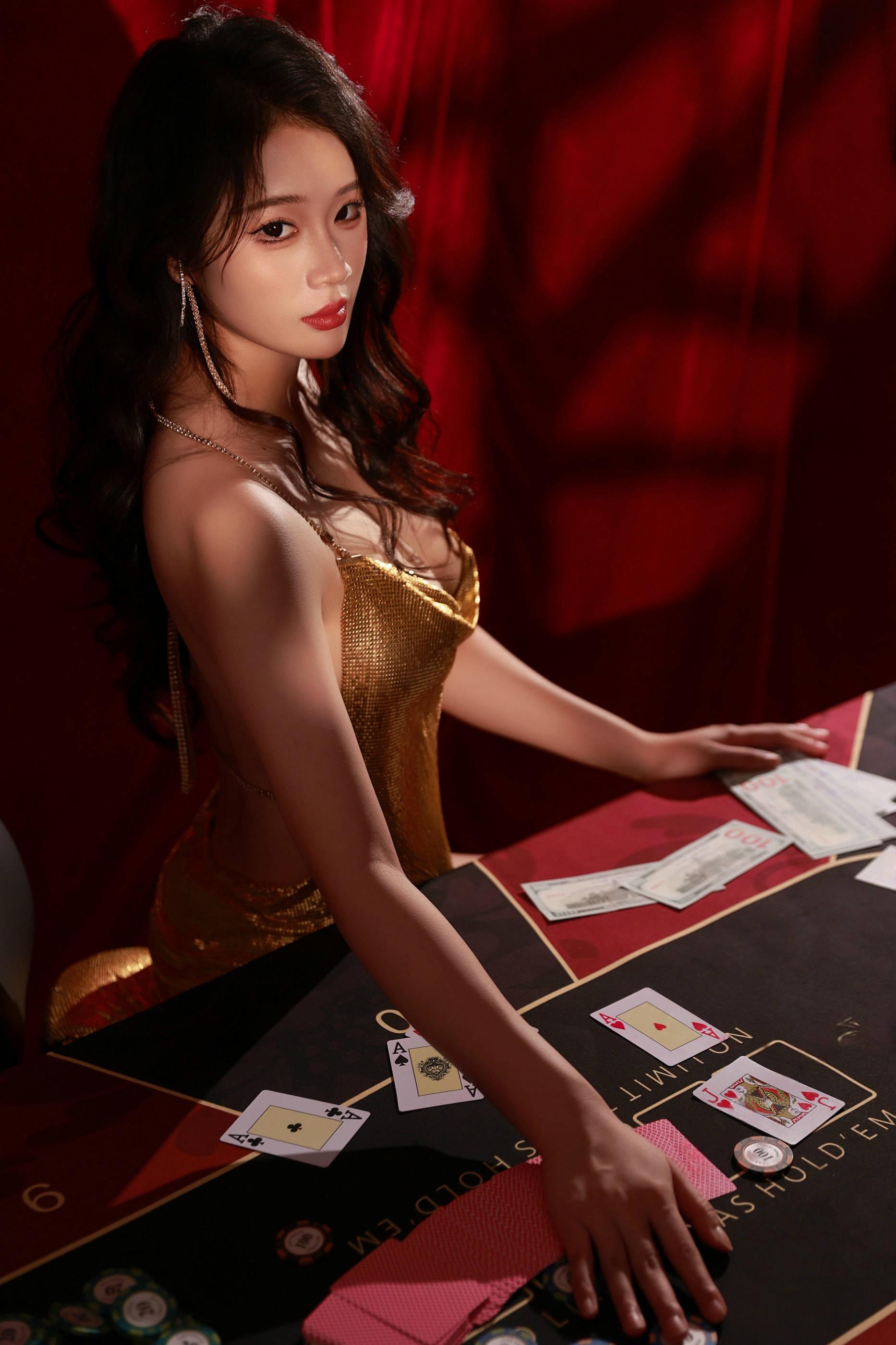Featured Model Selection Nan Qiao Seductive Private Photos Welfare Casino 115P 7
