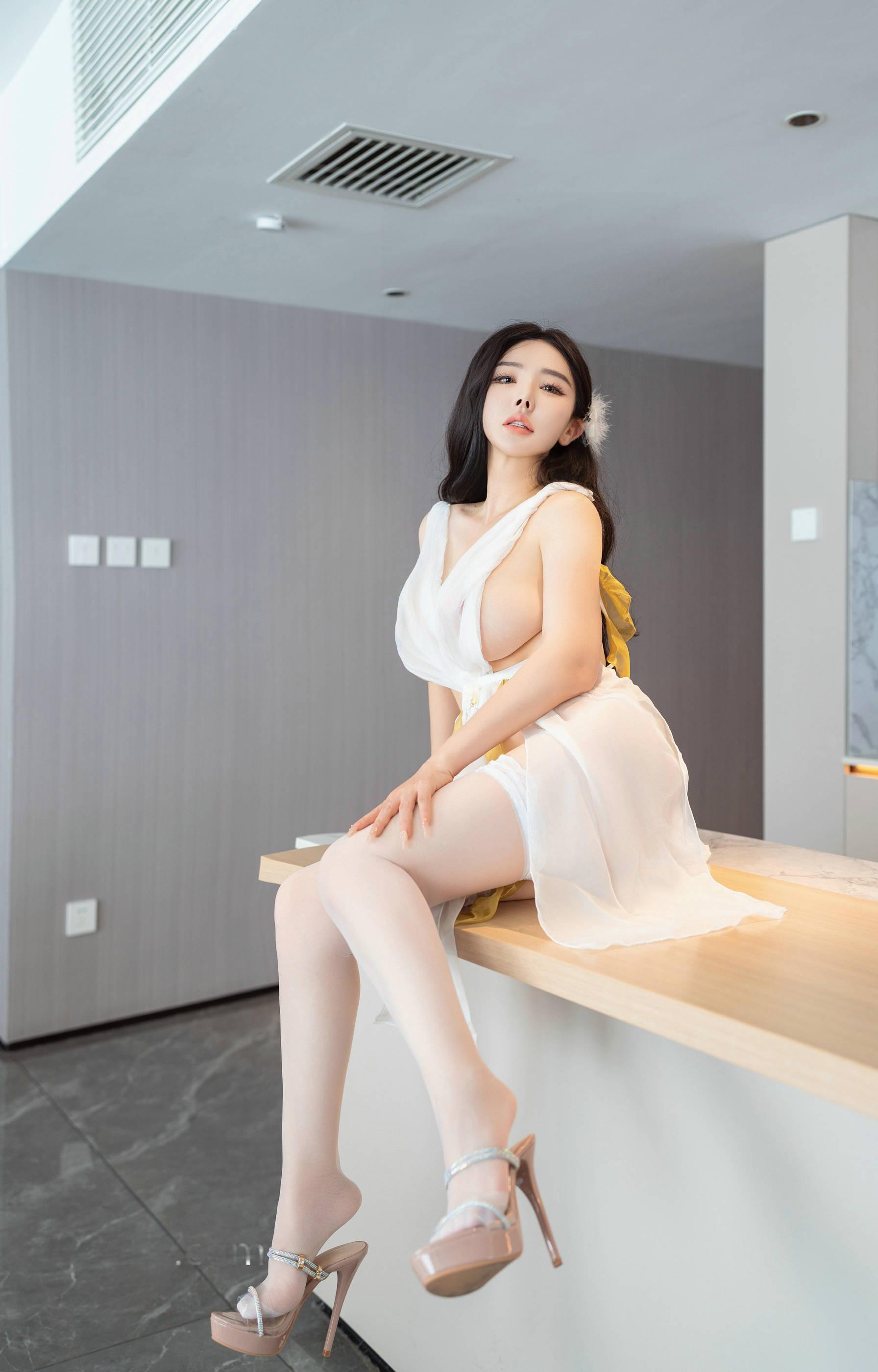 Featured Selection Pan Jiaojiao Seductive Private Shoot Benefits White Day Valentine's Day 86P 6