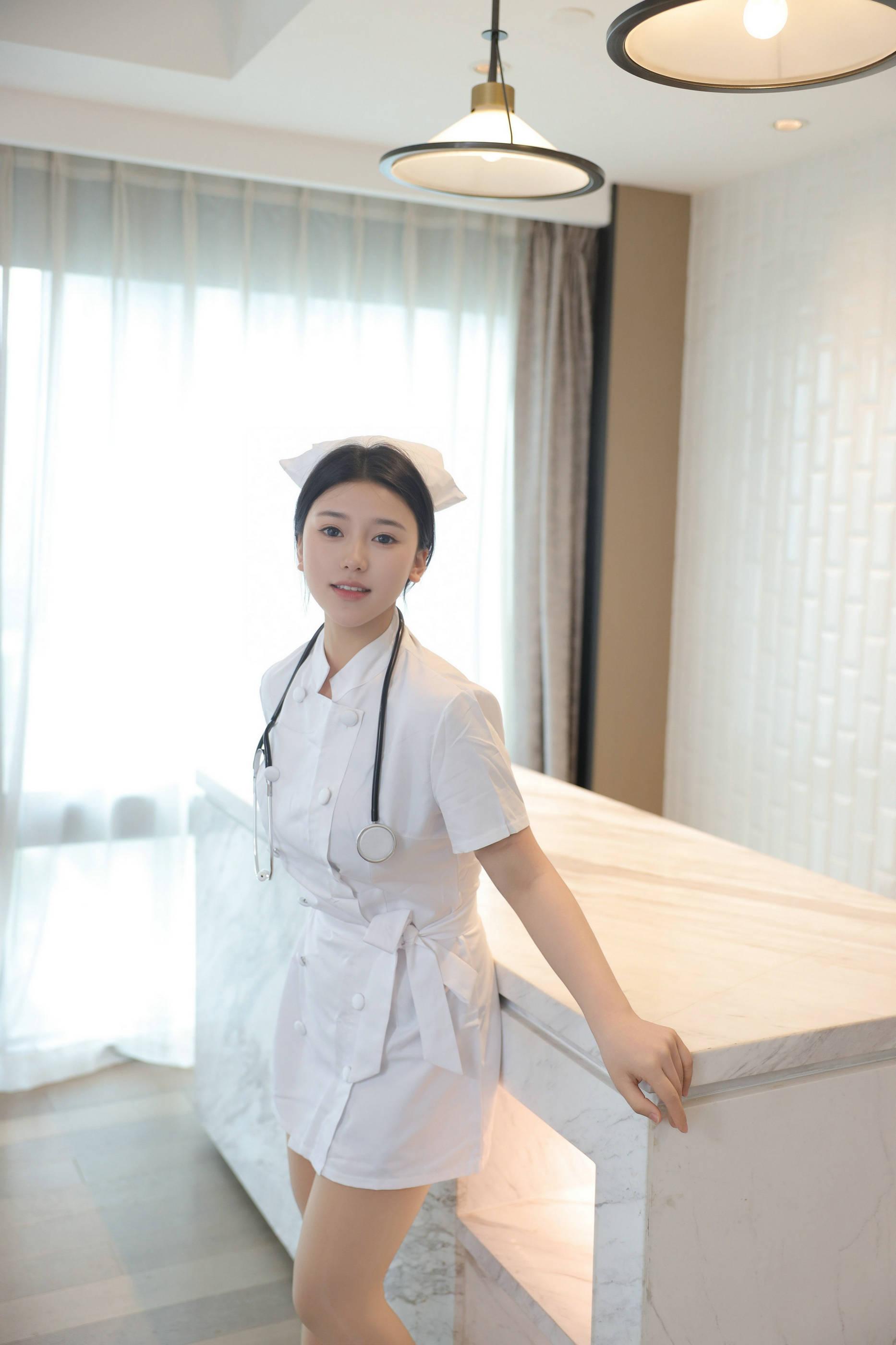 Paid Show Lin Jiaxin Alluring Private Photos Benefits Sexy Nurse 77P 8