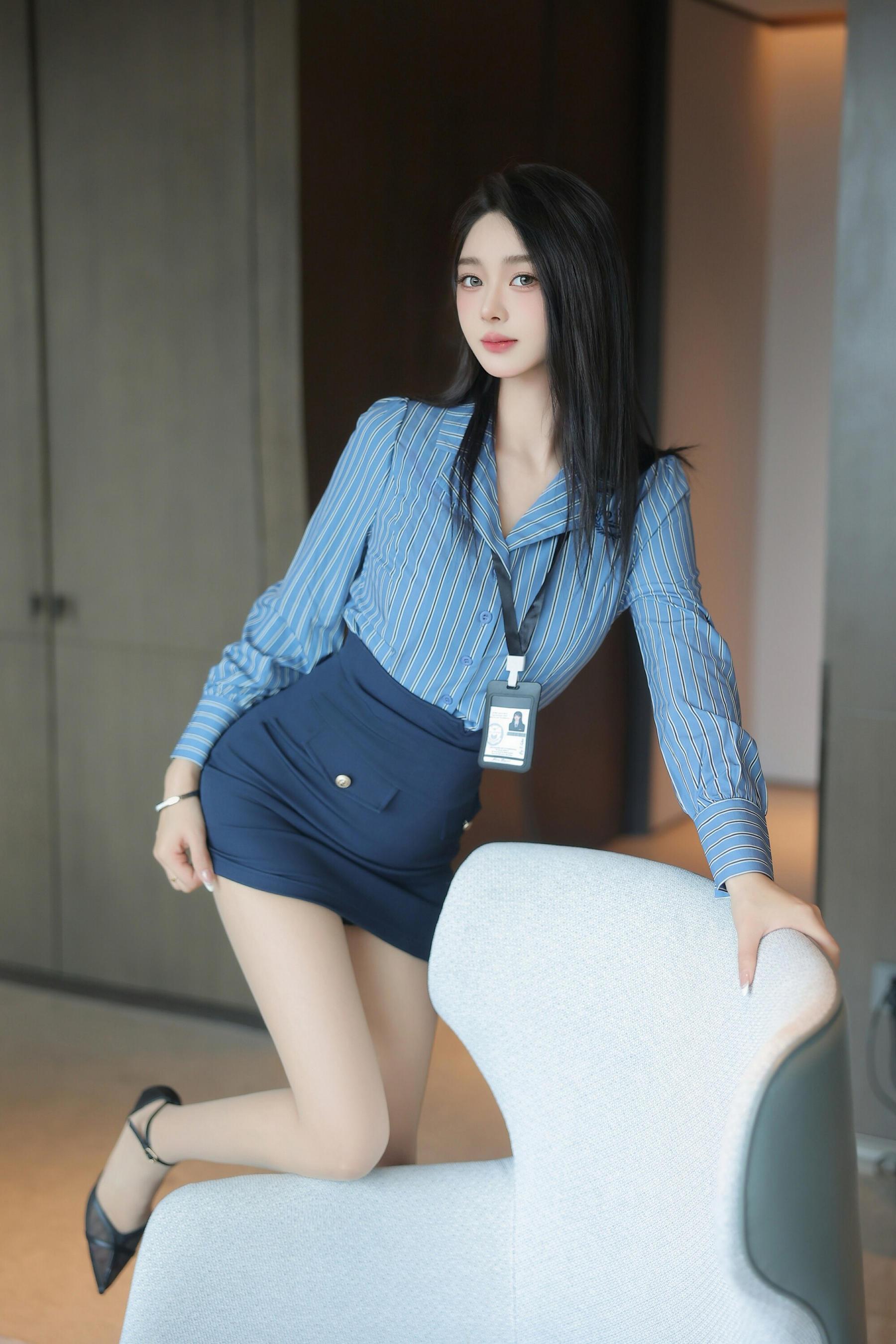 [Paid Model] candy糖糖 Seductive Private Photoshoot Benefits OL Secretary 114P 4