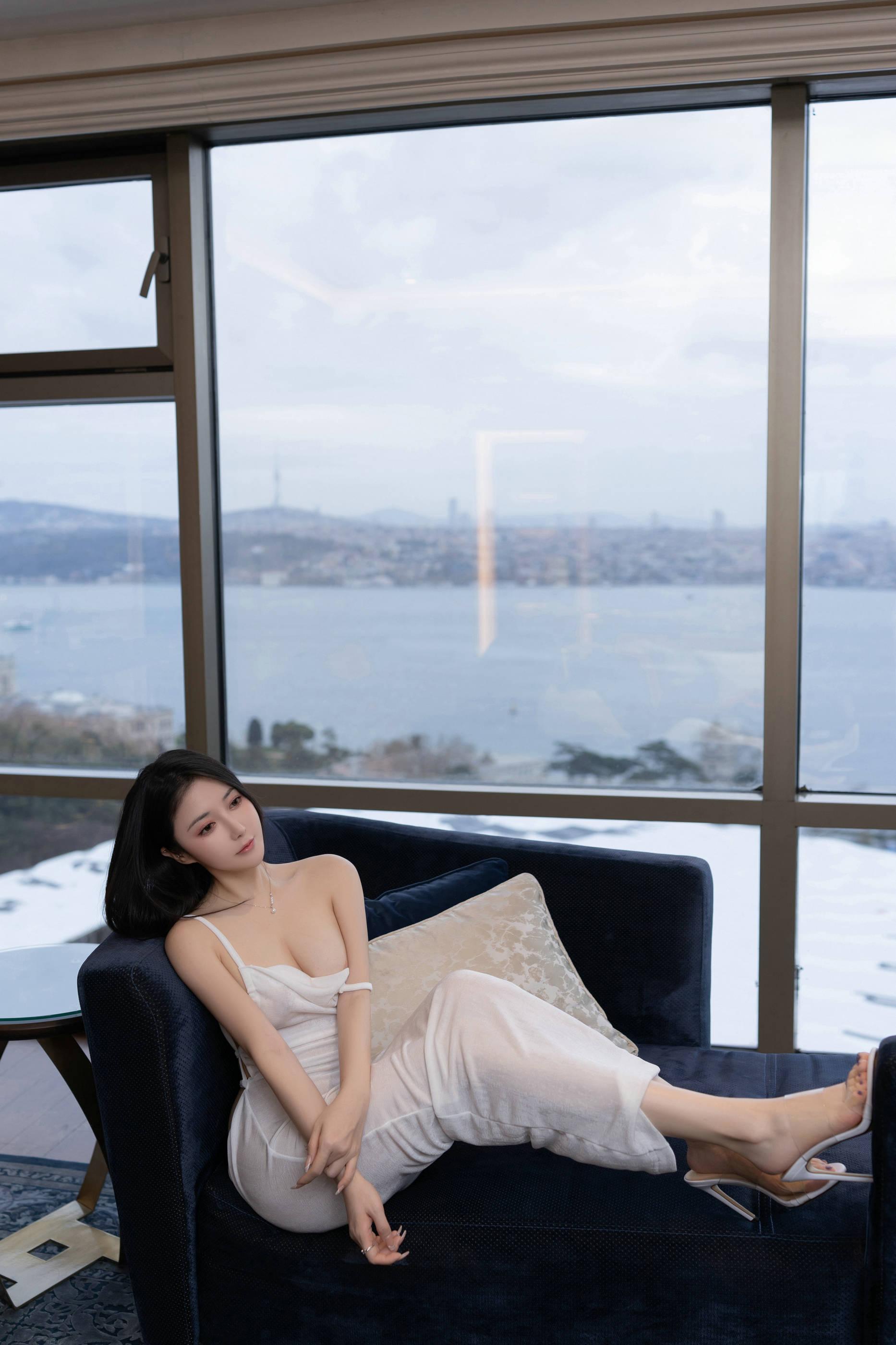 Paid Feature] Fish Roe Fish Alluring Private Photoshoot Benefits Sheer White Gauze 116P 8